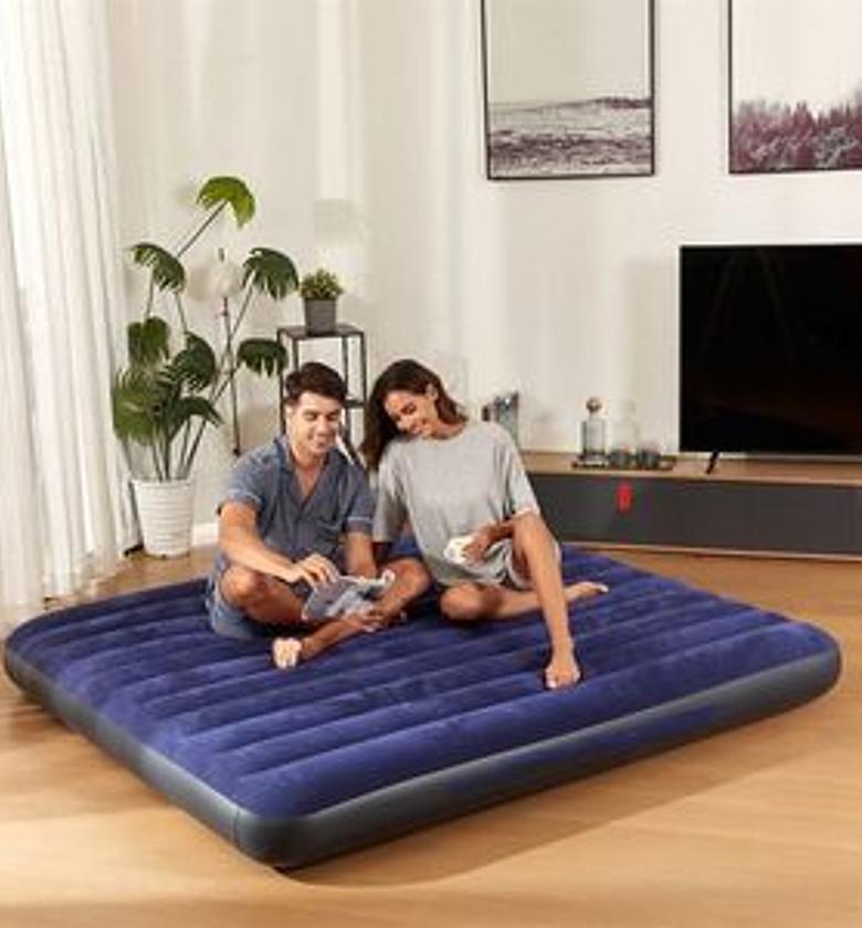 Intex 4*6 Inflatable Mattress Airbed Inflatable Mattress With Free Pump image