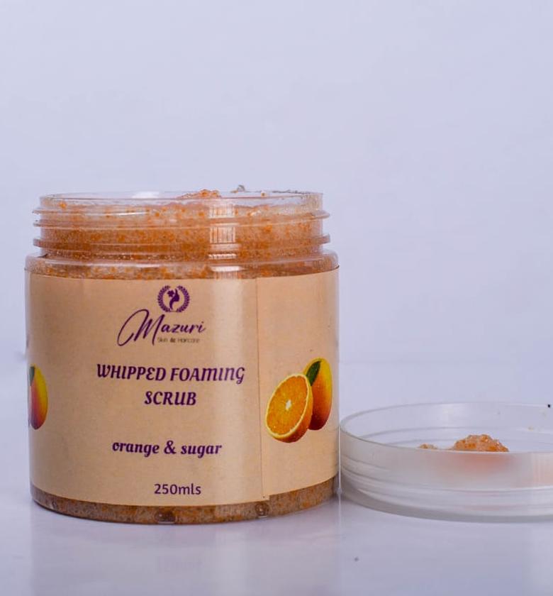 Orange, Sugar & Turmeric Scrub image