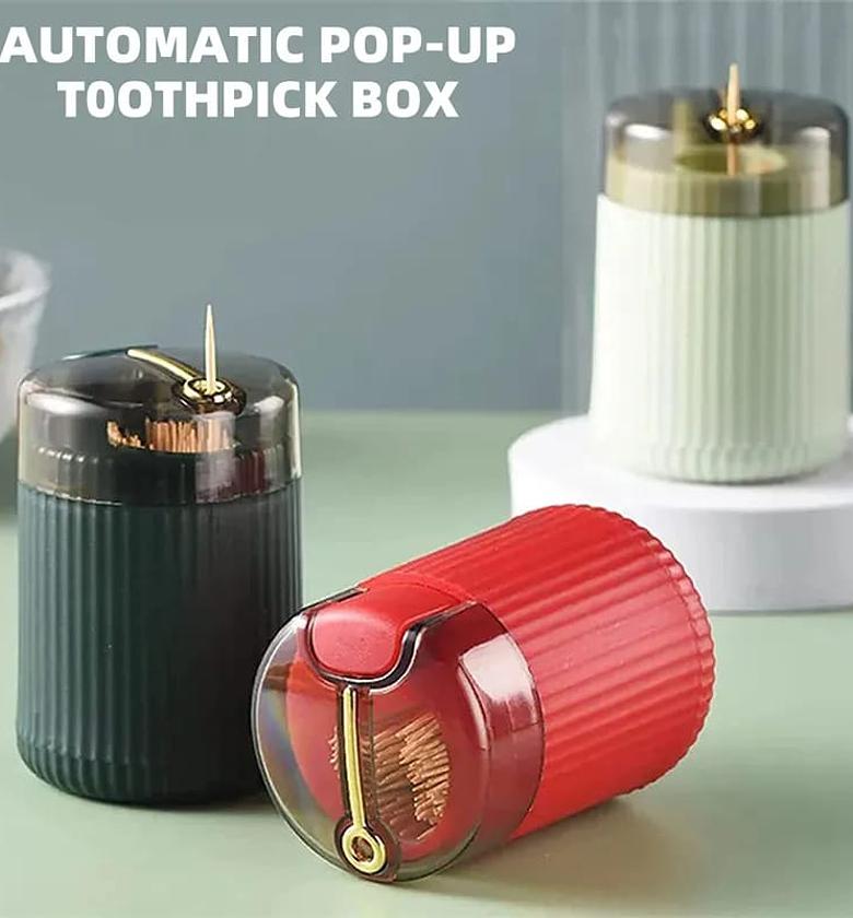 Home Creative Automatic -up Toothpick Box image