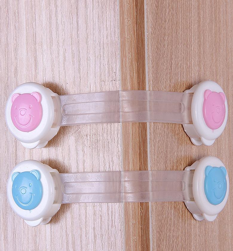 2pcs Child Safety Cabinet Locks, Fridge, Drawer Locks image