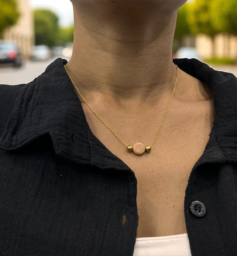 Nia Brass Necklace  image