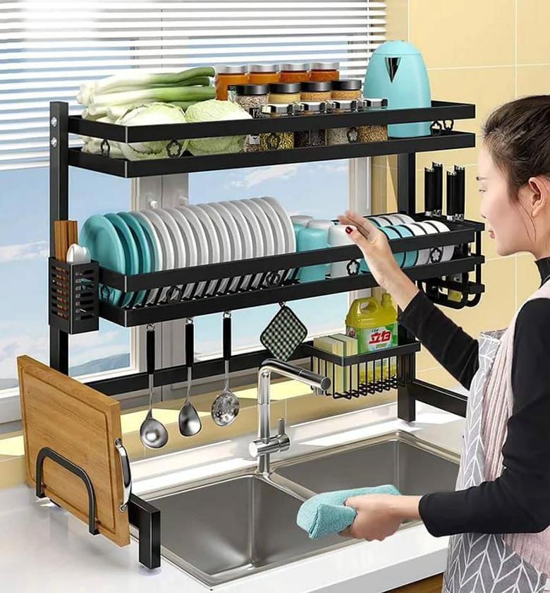 Heavy Duty Over-the-Sink Dish Rack image