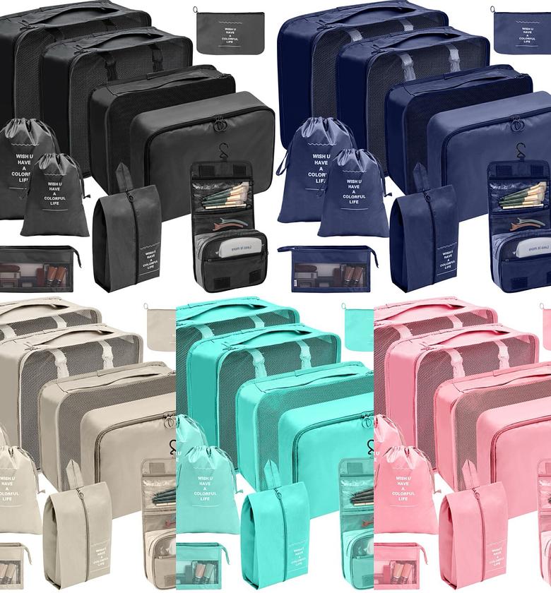 8 Piece Luggage Travel Organizers for Suitcase image