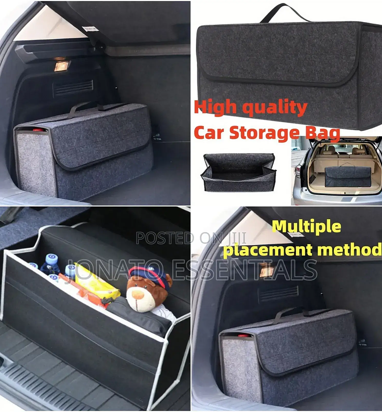 Portable Foldable Car Trunk Organizer image