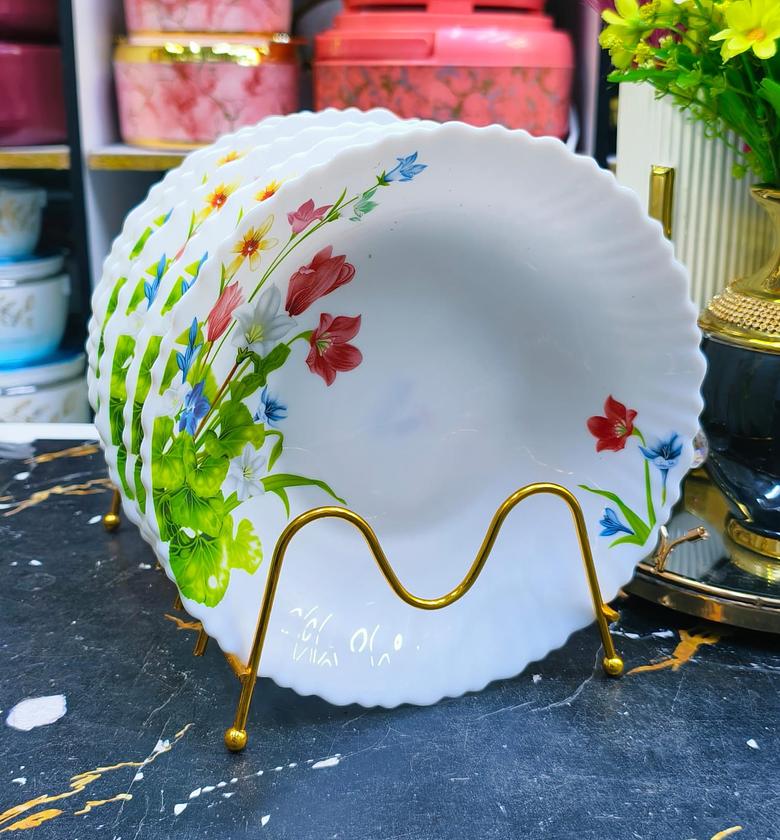 9.5 inch soup plate available 6 pcs  image