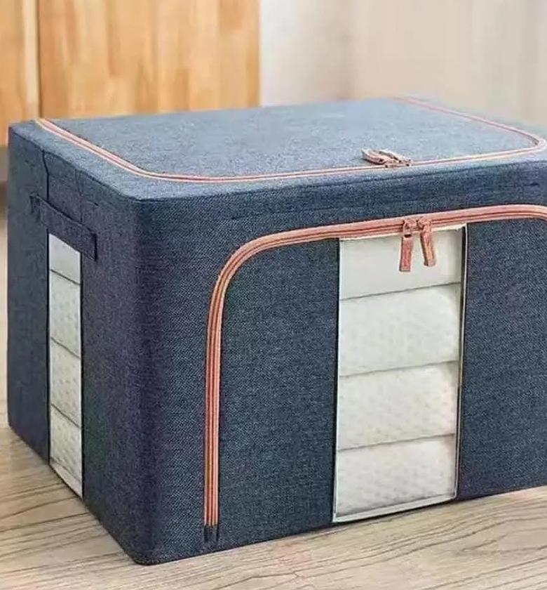 100L Zipped Storage box/ wardrobe organiser image