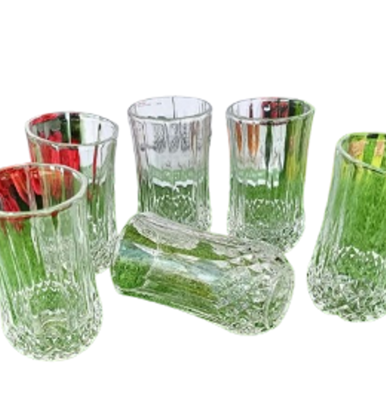 Long Diamond glasses Set 6 Pcs image