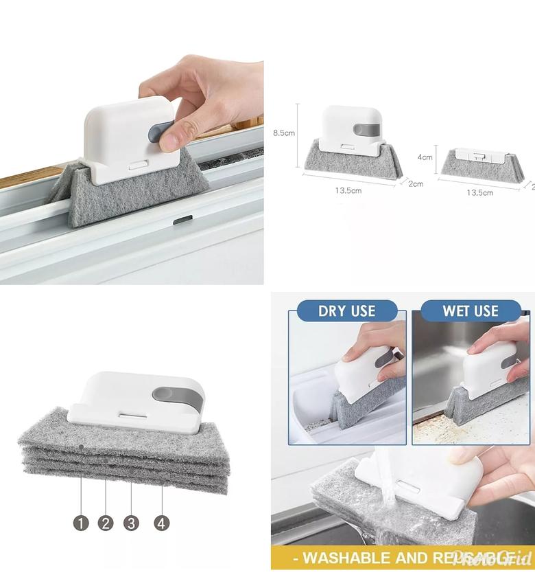 Creative Multilayered Groove Cleaning Double-Sided Brush image