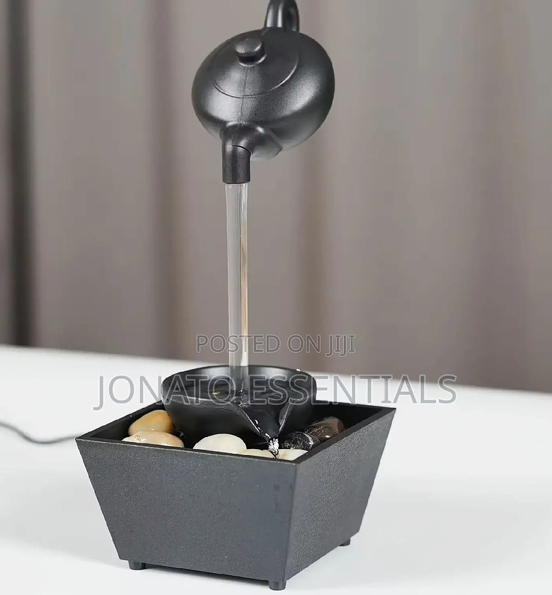 Tabletop Floating Teapot Water Fountain or Waterfall image
