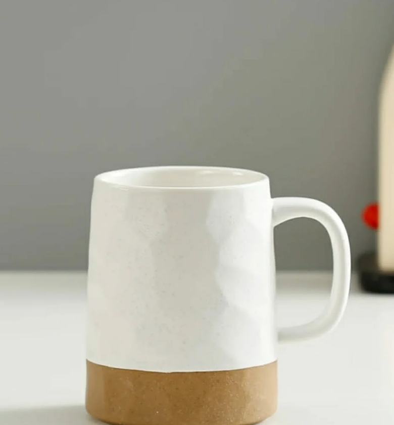 Retro Nordic Double-Glaze Ceramic Coffee Mug image