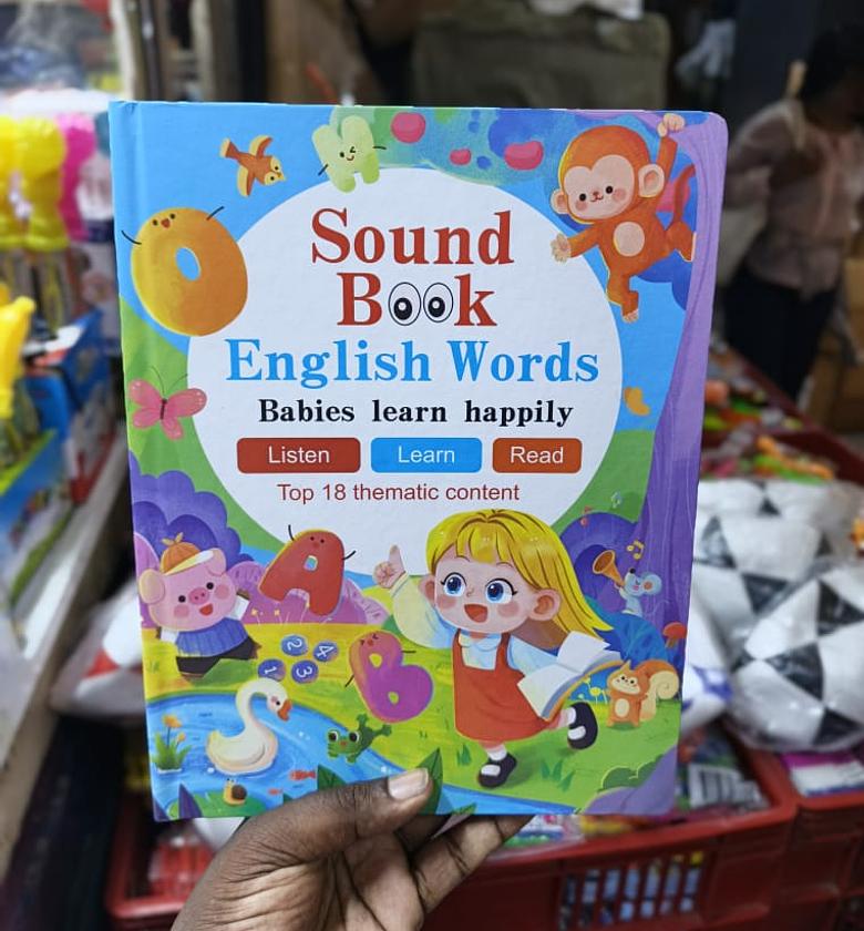 Children's Sound Book English Words PLEASE WATCH THE VIDEO BELOW image