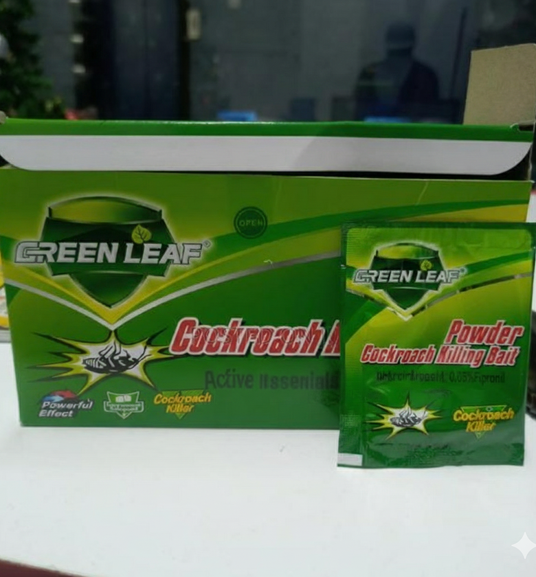 Greenleaf Cockroach Killer, Powder Cockroach Killing Bait image