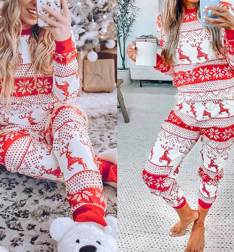 Christmas-Themed Pajama Sets image