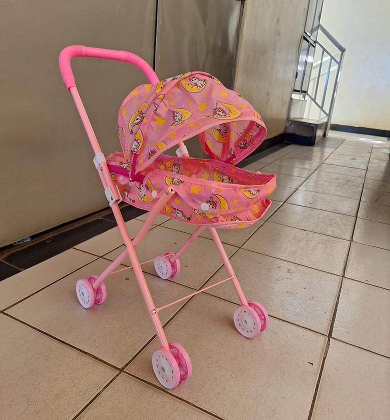 Baby doll stroller without a doll image