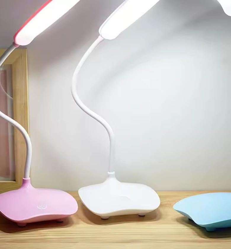 LED Desk Lamp with 360° Flexible Neck, Eye Protection Study Light for Students & Home Office - Portable Emergency Light image