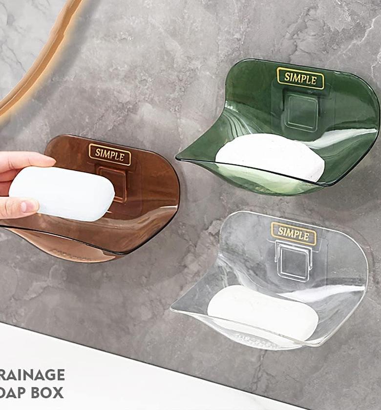 Wall Mounted No-Drill Soap Rack image