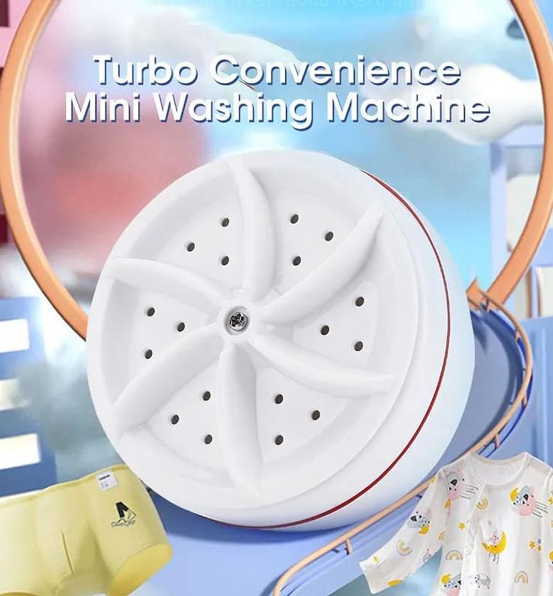 Mini Turbine Washing Machine Gadget image