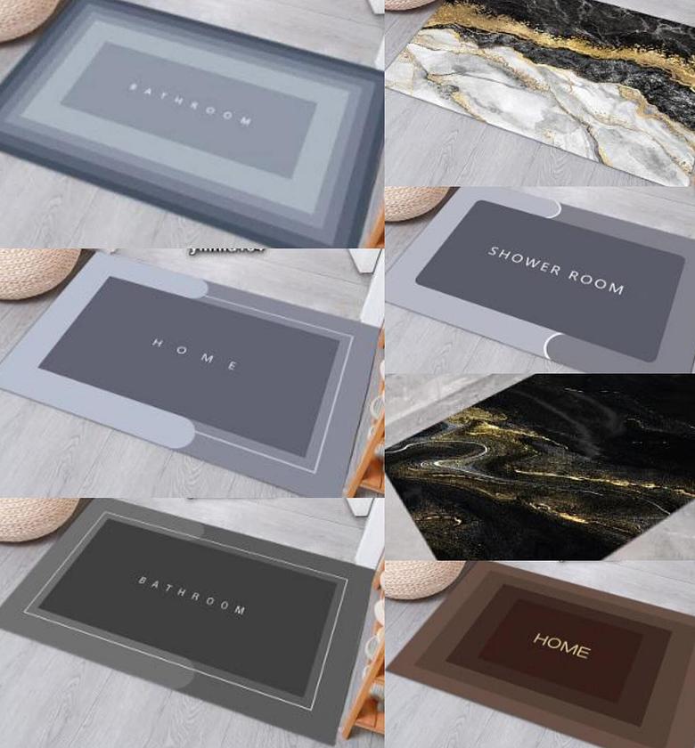 Super Absorbent Anti-slip Bathroom Floor Mat image