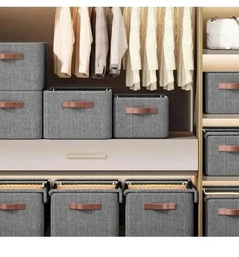 Foldable Closet Organizer with a PVC Cover image