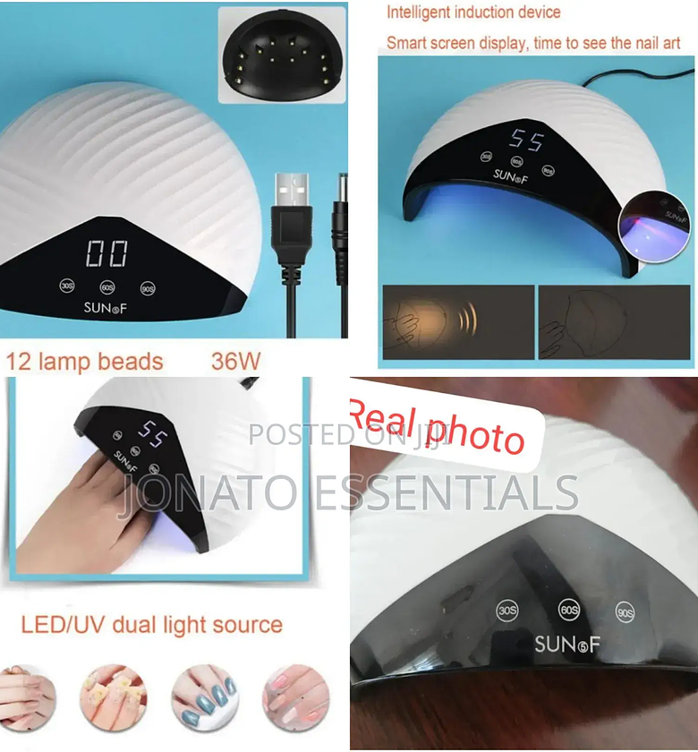 Led Uv Nail Lamp Dryer - Gel Polish Curing Light image