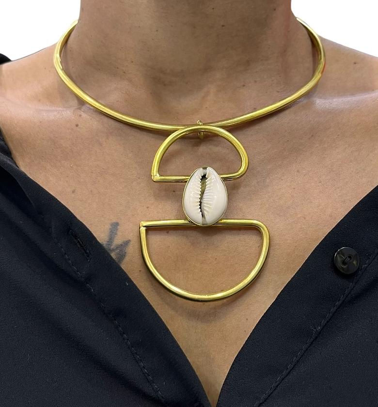 Efua Brass Choker image
