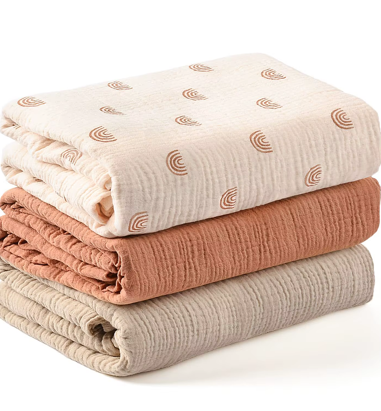 Everyday Essentials Muslin Wrap Set (3-Pack) image