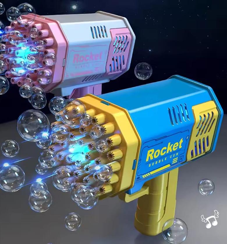 40 Holes Bazooka Bubble Gun Machine image