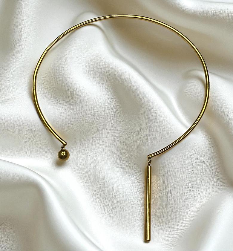 Zuri Brass Choker image