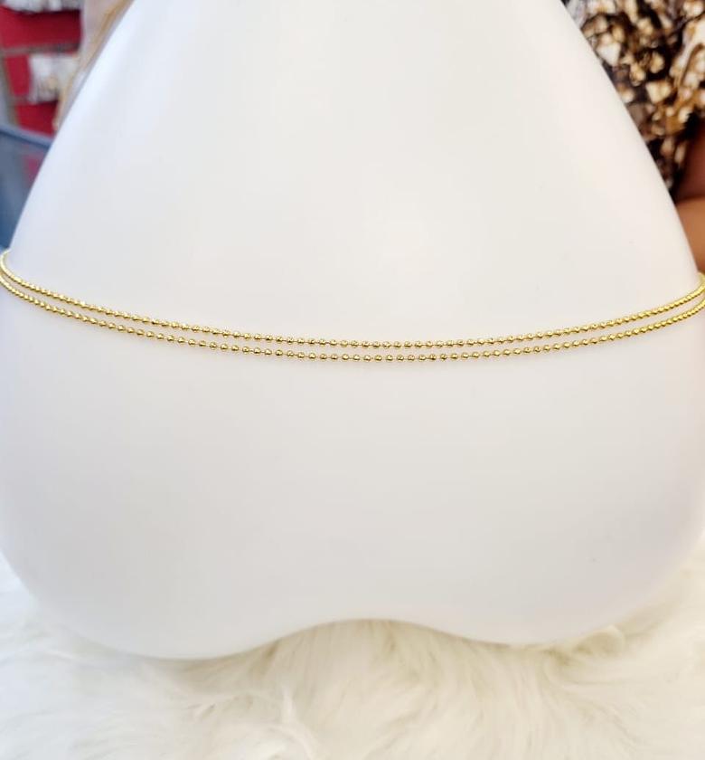 Hypoallergenic tarnish free waist chains image