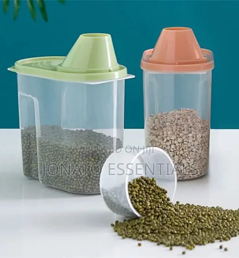 2000ml Airtight Plastic Storage Jars for Cereals image