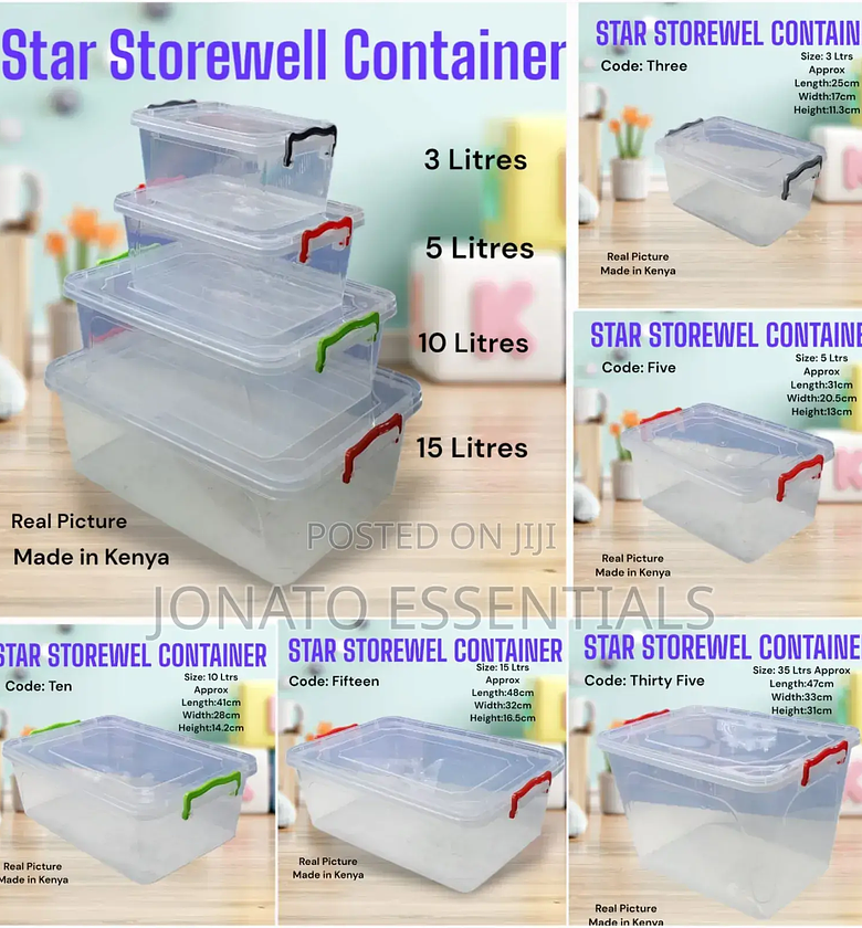 3l Star Storewell Storage Container image