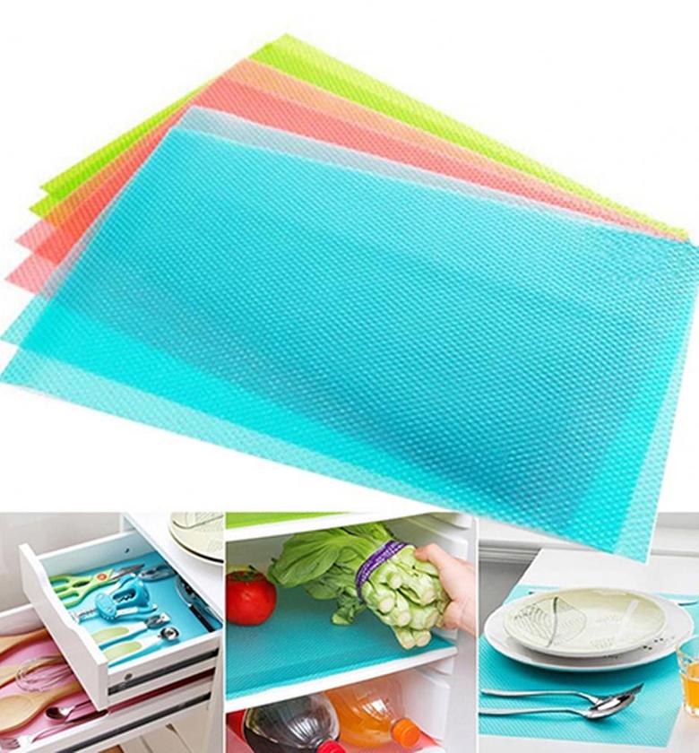 4 Piece Fridge Refrigerator Mats image