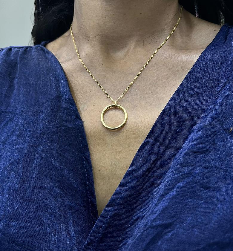 Karma Brass Necklaces image