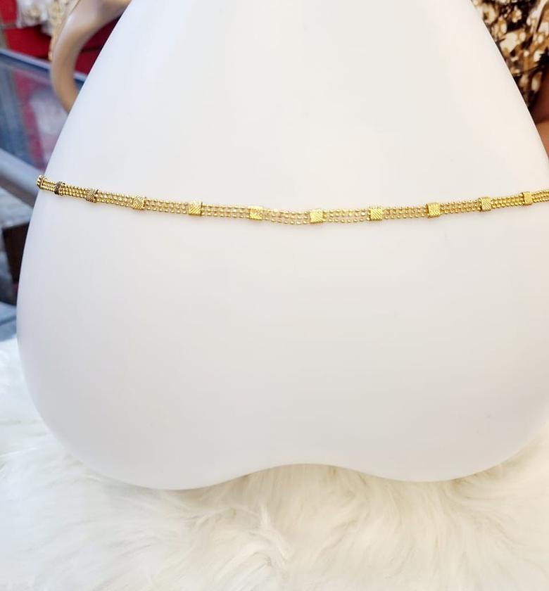 Hypoallergenic tarnish free waist chains image