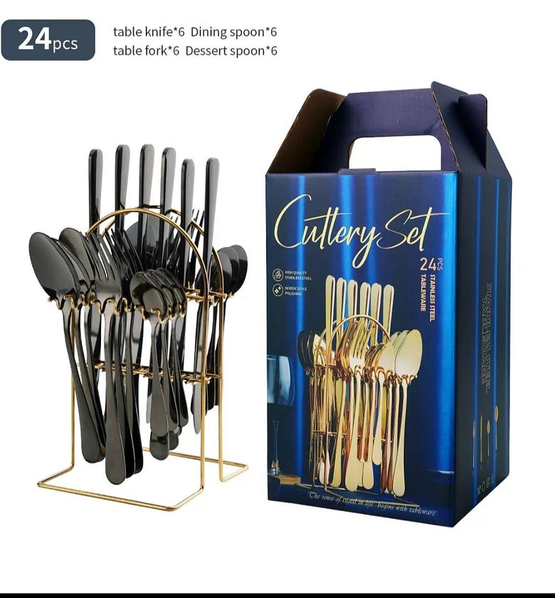 24pc Cutlery set  image