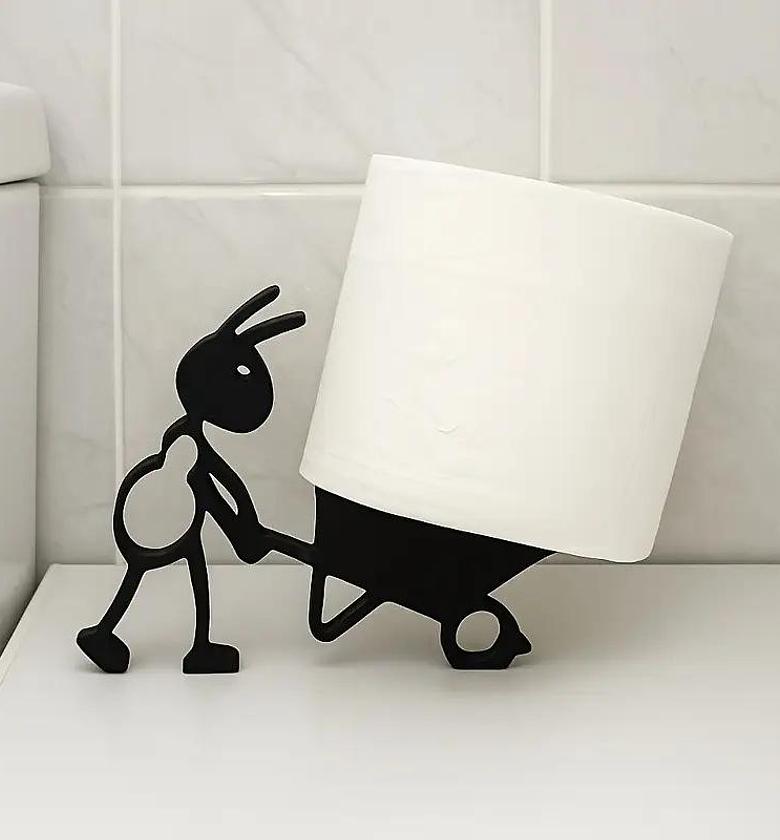 3D Printed Cute Tissue Holder Figurine image