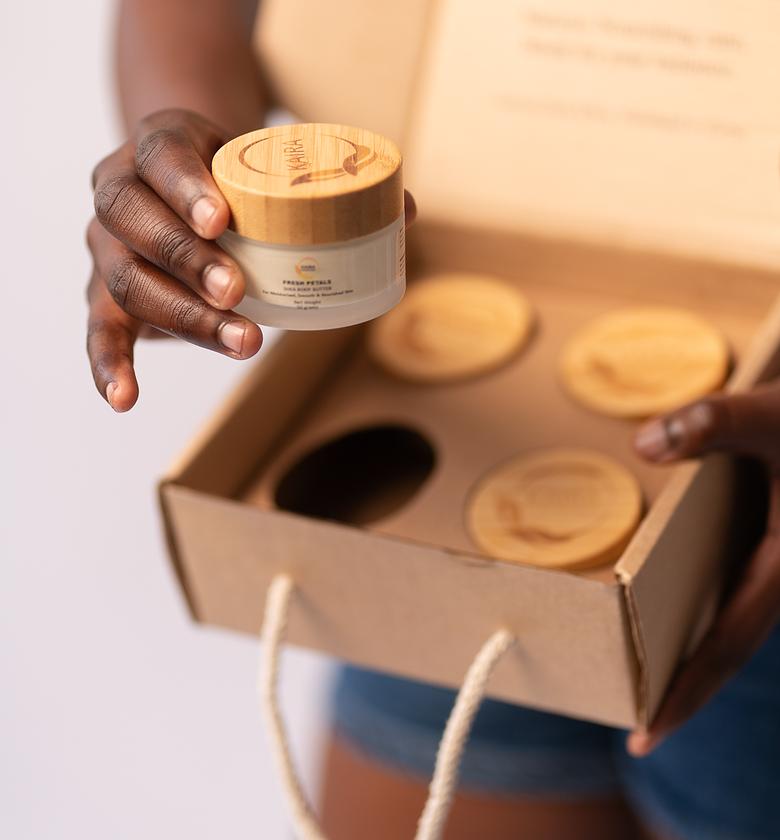 "KAIRA 4 PIECE MINI BODY BUTTERS (50Grams Jars) " image