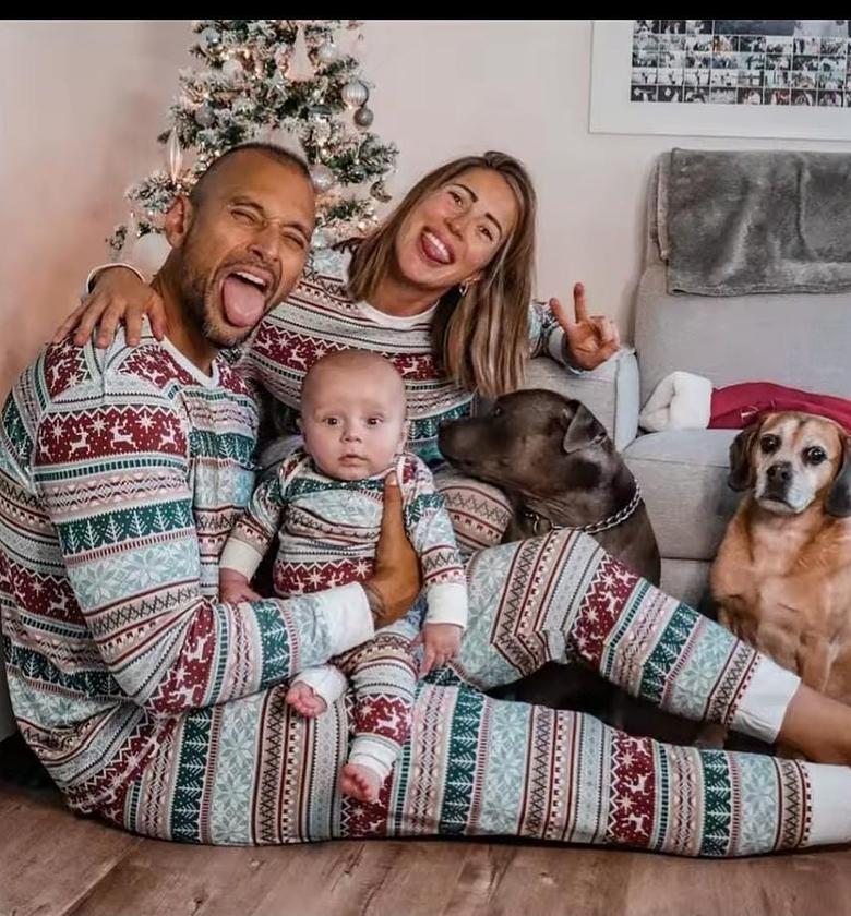 kids Christmas pajama sets image