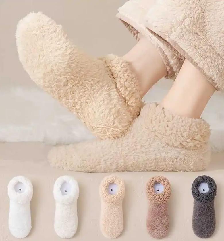 Breathable Berber Fleece Sleeping Socks image