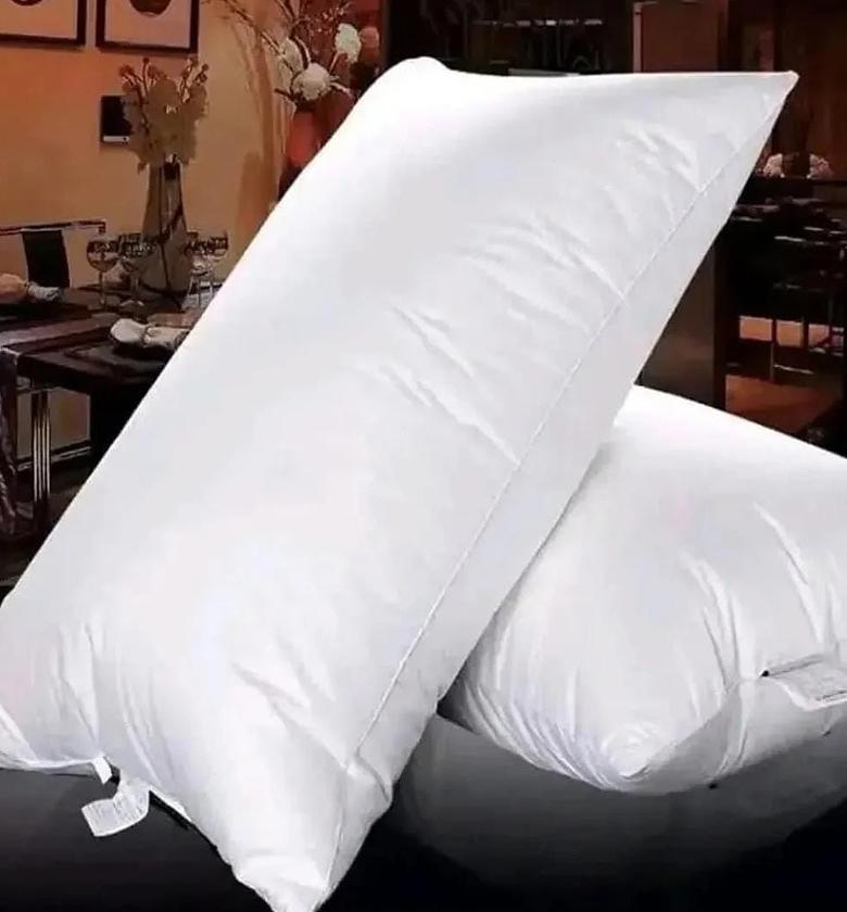 White  Compressed Fibre bed Pillows image