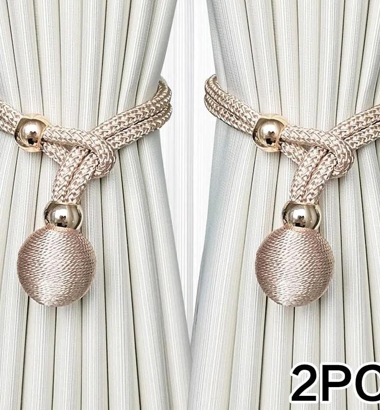 A Pair of Curtain Tie backs/Straps image