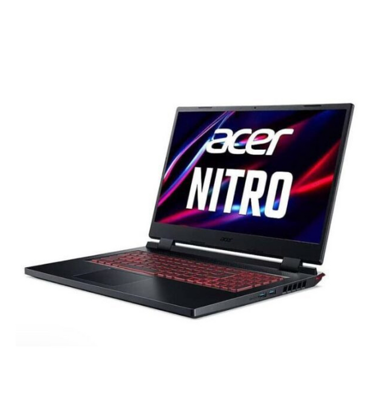 Acer Nitro 5 Gaming Laptop – Intel Core i7-12700H | 16GB RAM | 512GB SSD | NVIDIA GeForce RTX 3050 4GB | DOS | 15.6" FHD | Black image