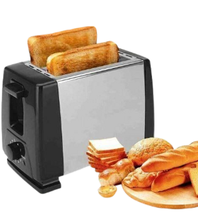 Toaster. Sokany Automatic Electric 2 Slice Pop Up Bread Toaster image
