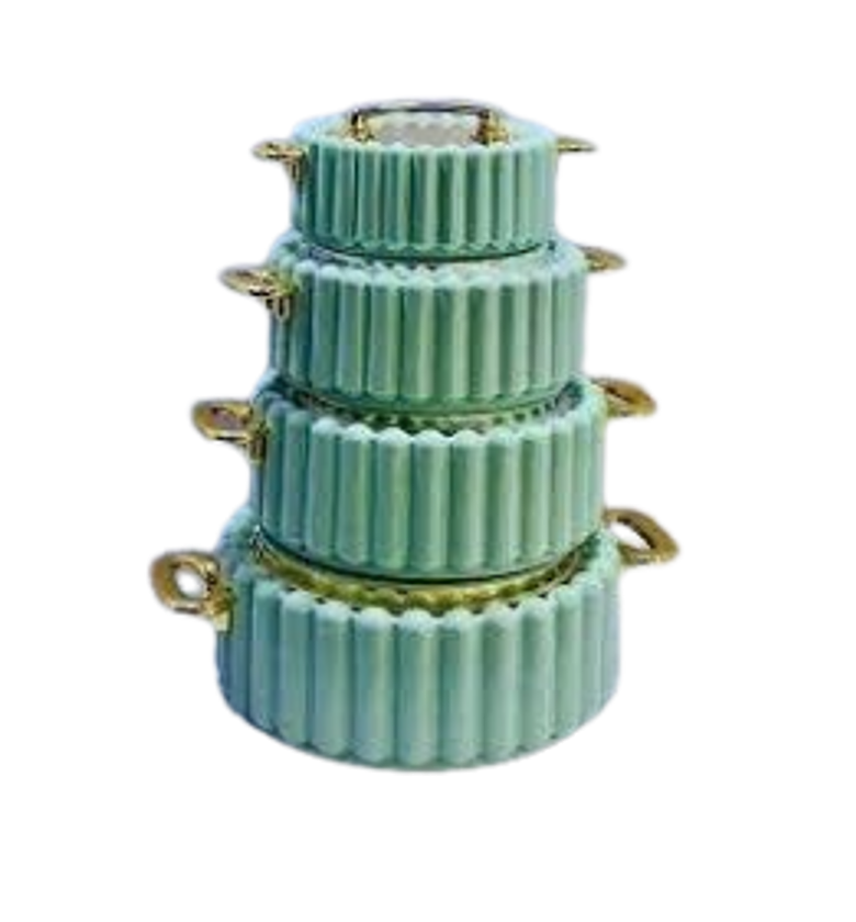 Hotpot. Gold Star 4pcs of Insulated Hotpots Food Warmer image