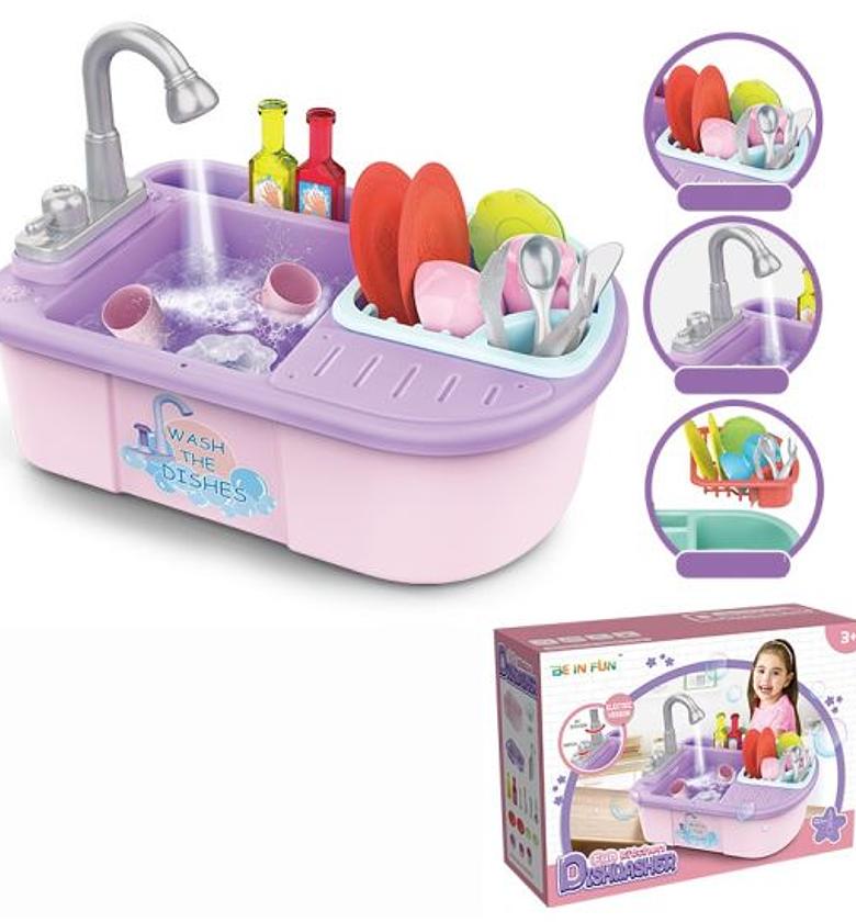 Washing-Up Sink Playset Toy Play image