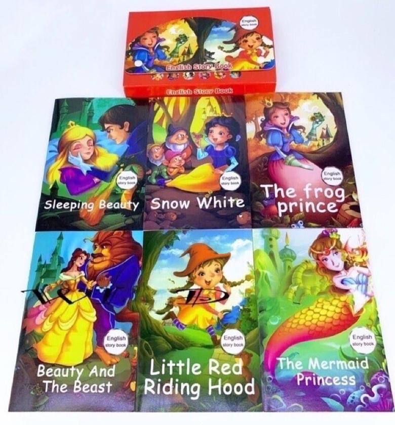 6 Pc Children’S Fairy Tale Storybook Set image