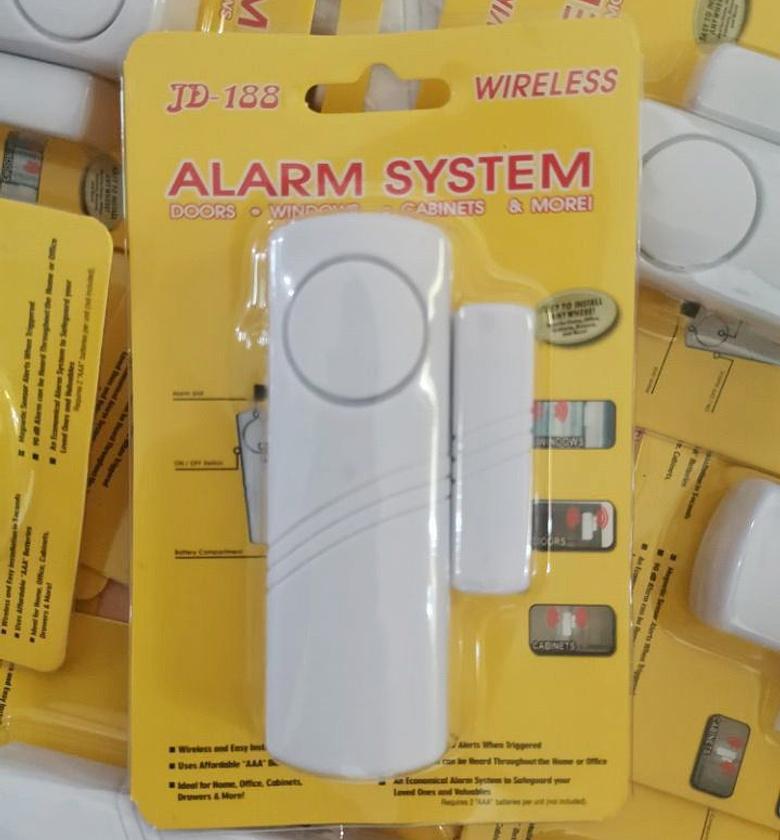 Wireless alarm system Anti theft magnetic door/ window sensor detector alarm siren for security  image