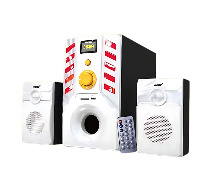 Ampex 2.1 AX 505BT Subwoofer With Bluetooth/USB/SD/FM 10000Watts image