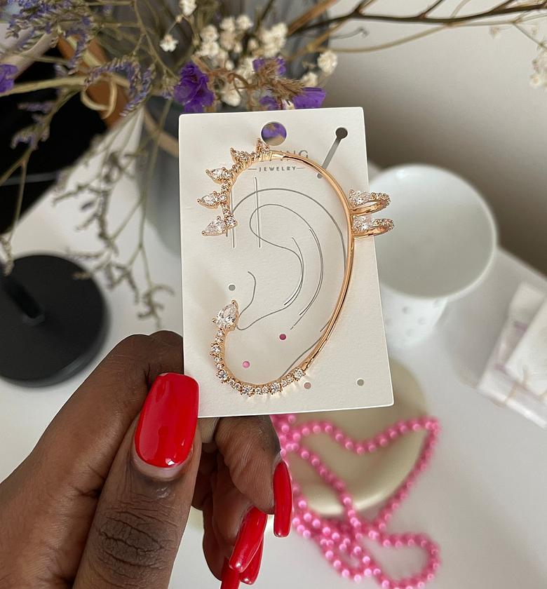 Rose Crown Ear Cuff image