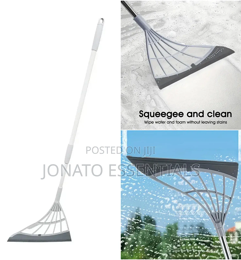 Silicone Floor and Window Cleaning Squeegee image